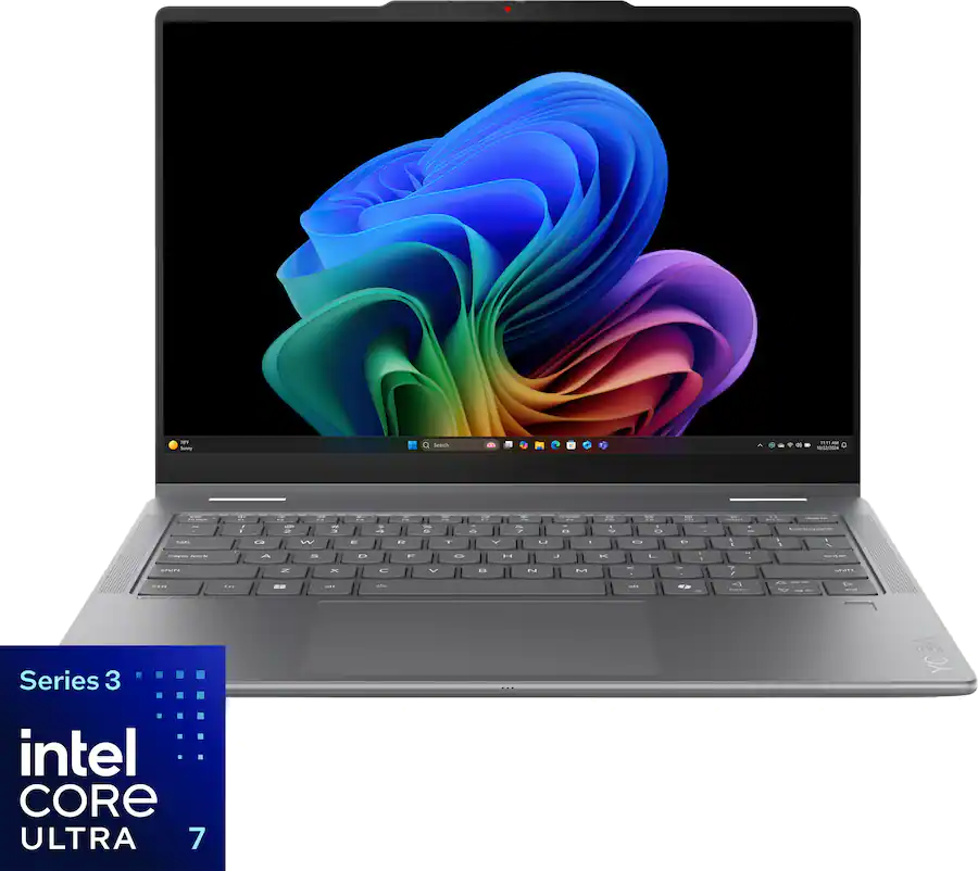Lenovo Yoga 7 2in1(x360) 14IPH11 / Intel Core Ultra7-355 / 24GB-LPDDR5X-7467 / 512GB-SSD / Intel Graphics / 14-inch WUXGA OLED 400nits 100%DCI-P3 Touch / Win11 H / Luna Grey / TB-4