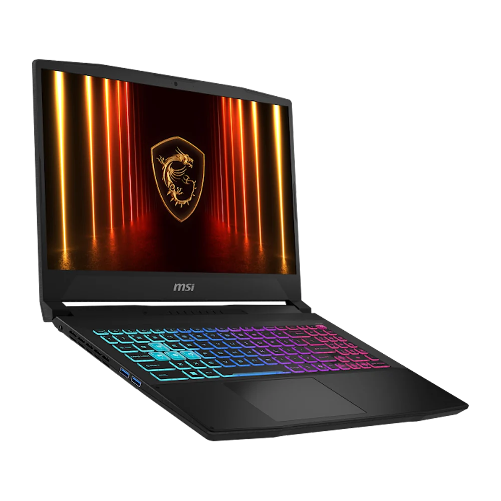 MSI Katana 15 HX B14WEK-001US / Intel Ci7-14650HX / 16GB-DDR5 / 512GB-SSD / 8GB-RTX5050 115w / 15.6-inch IPS FHD 144Hz / Win11 / Black / 4ZONE RGB Backlit-KB EN|US