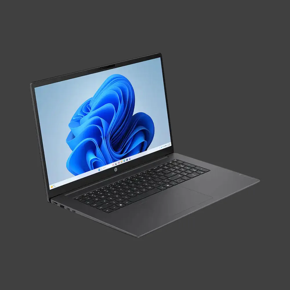 HP OmniBook 3 AI 17-dg0107dx (D7NF3UA) / Intel Core Ultra7-255U / 16GB-DDR5-5600 / 512GB-SSD / Intel Graphics / 17.3-inch FHD IPS / Win11 H / Mica silver / Wi-Fi7 | backlit-KB EN |