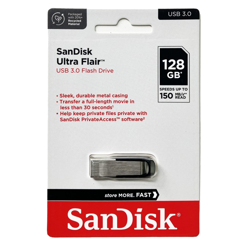 Flash SanDisk Ultra Flair USB 3.0 128G